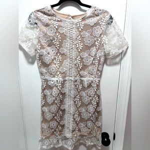 Fanco Floral Lace Dress